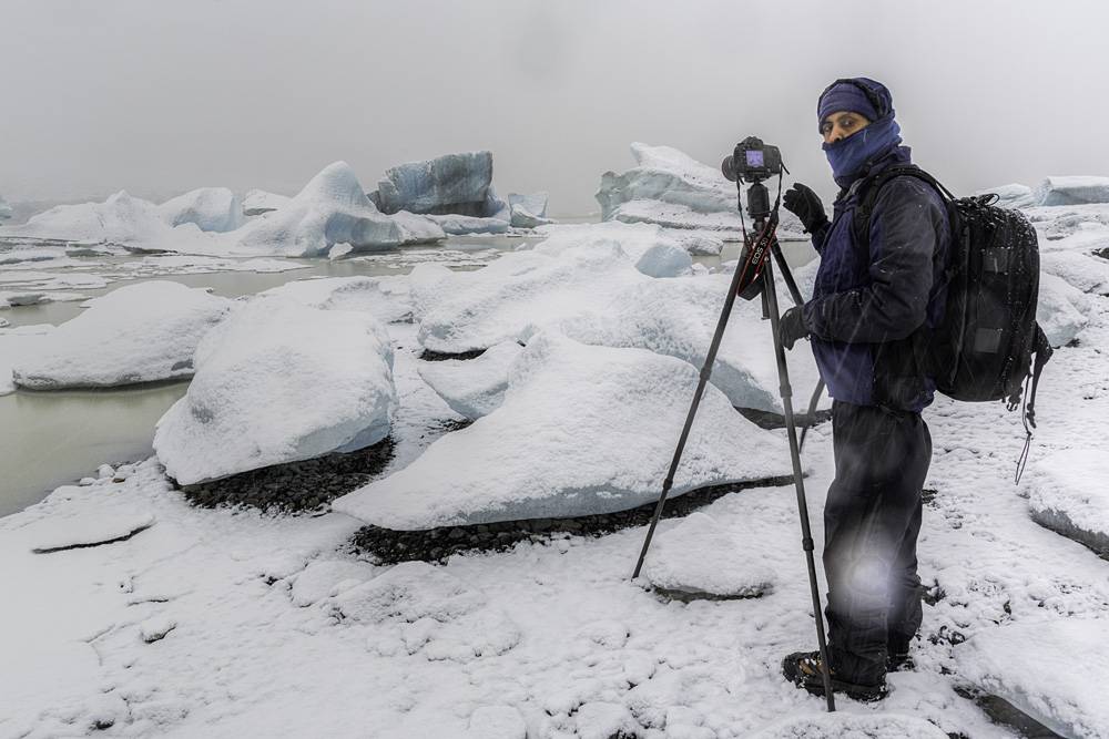 Dress properly for Iceland Photography